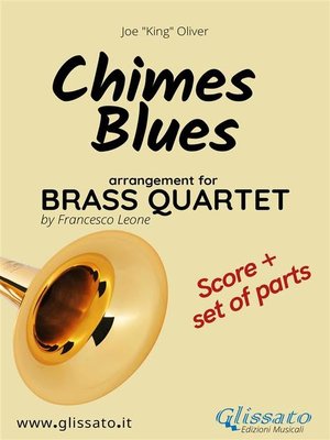 cover image of Chimes Blues--Brass Quartet score & parts